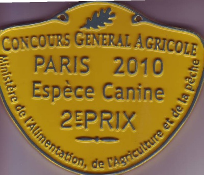 des Gris de Pauline   - PRIMÉS au CONCOURS GÉNÉRAL AGRICOLE  2010